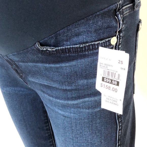 Women’s 7 For All Mankind Maternity Jeans NWT - Picture 6 of 10